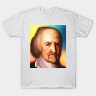 Thomas Hobbes Portrait | Thomas Hobbes Artwork 3 T-Shirt